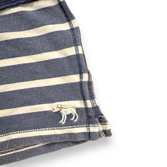 Mini Boden | Terry Wide Stripe Shorts (5 yrs) - Picture 2 of 4